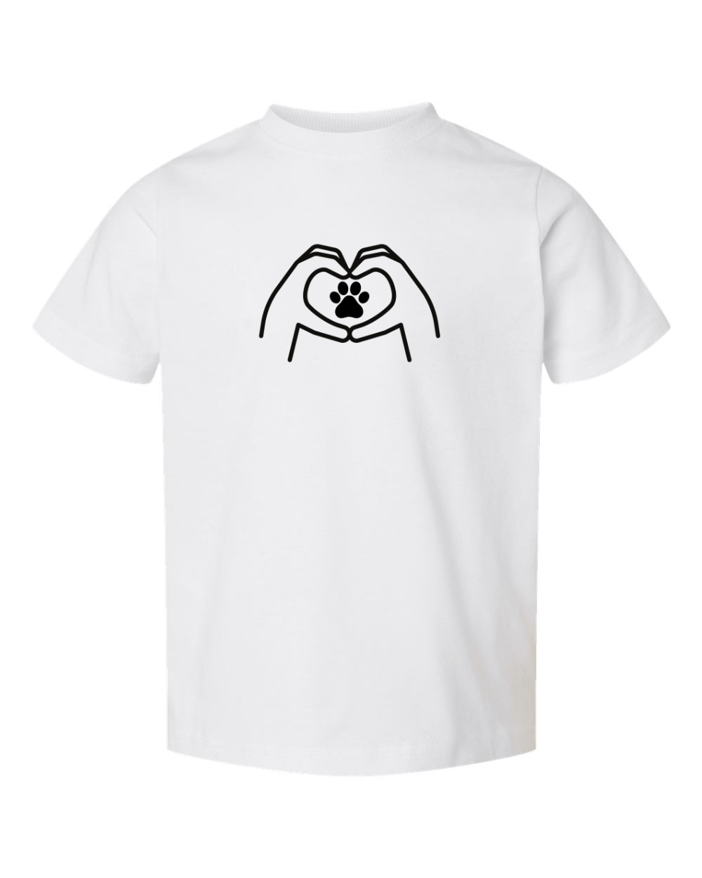 Toddler "Hand Heart" Short Sleeve