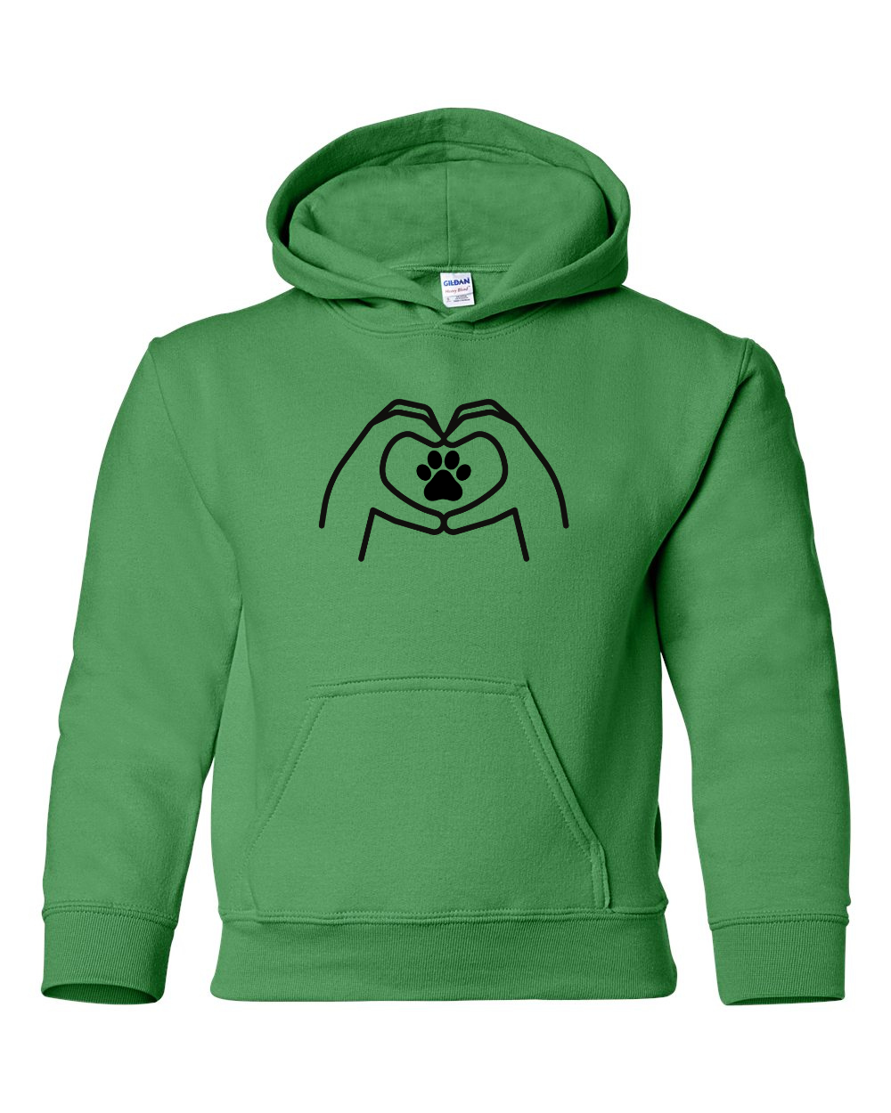 Youth "Hand Heart" Hoodie