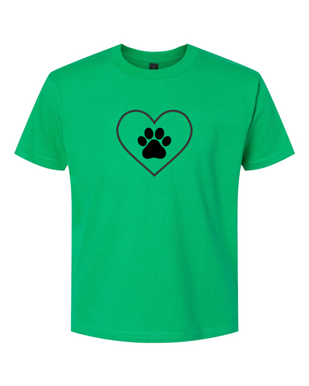 Youth "Love Paw" Short Sleeve