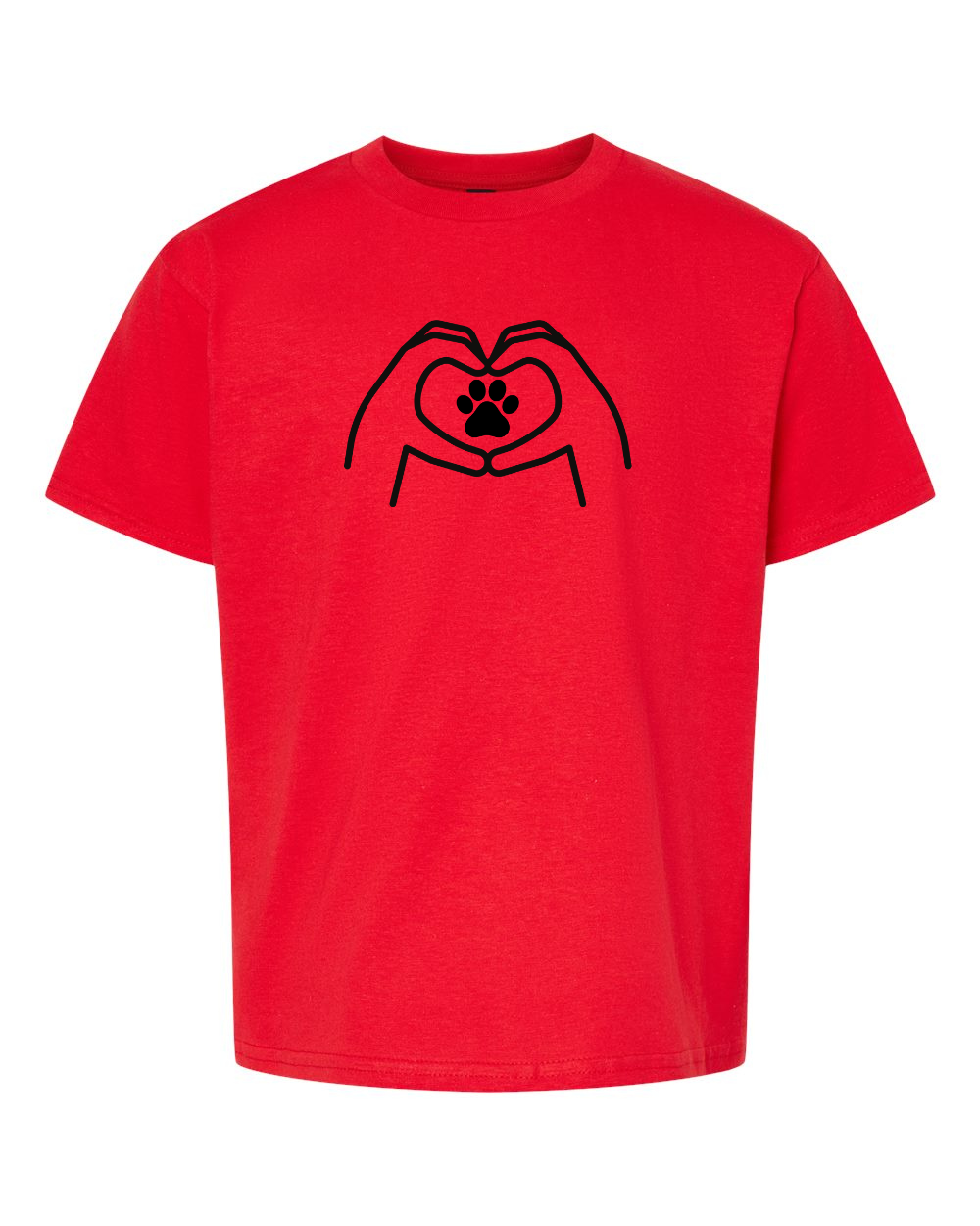 Youth "Hand Heart" Short Sleeve