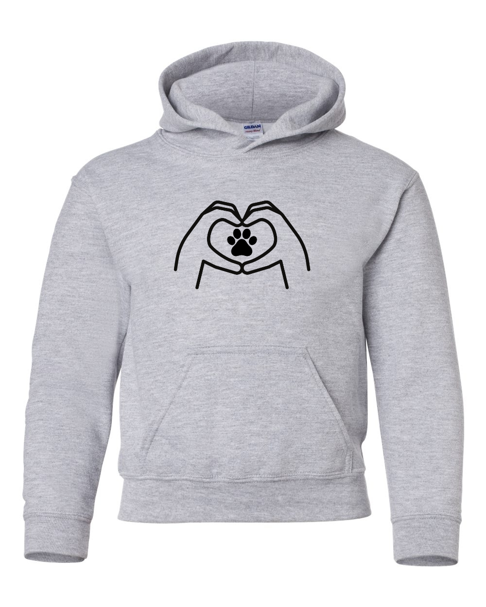 Youth "Hand Heart" Hoodie