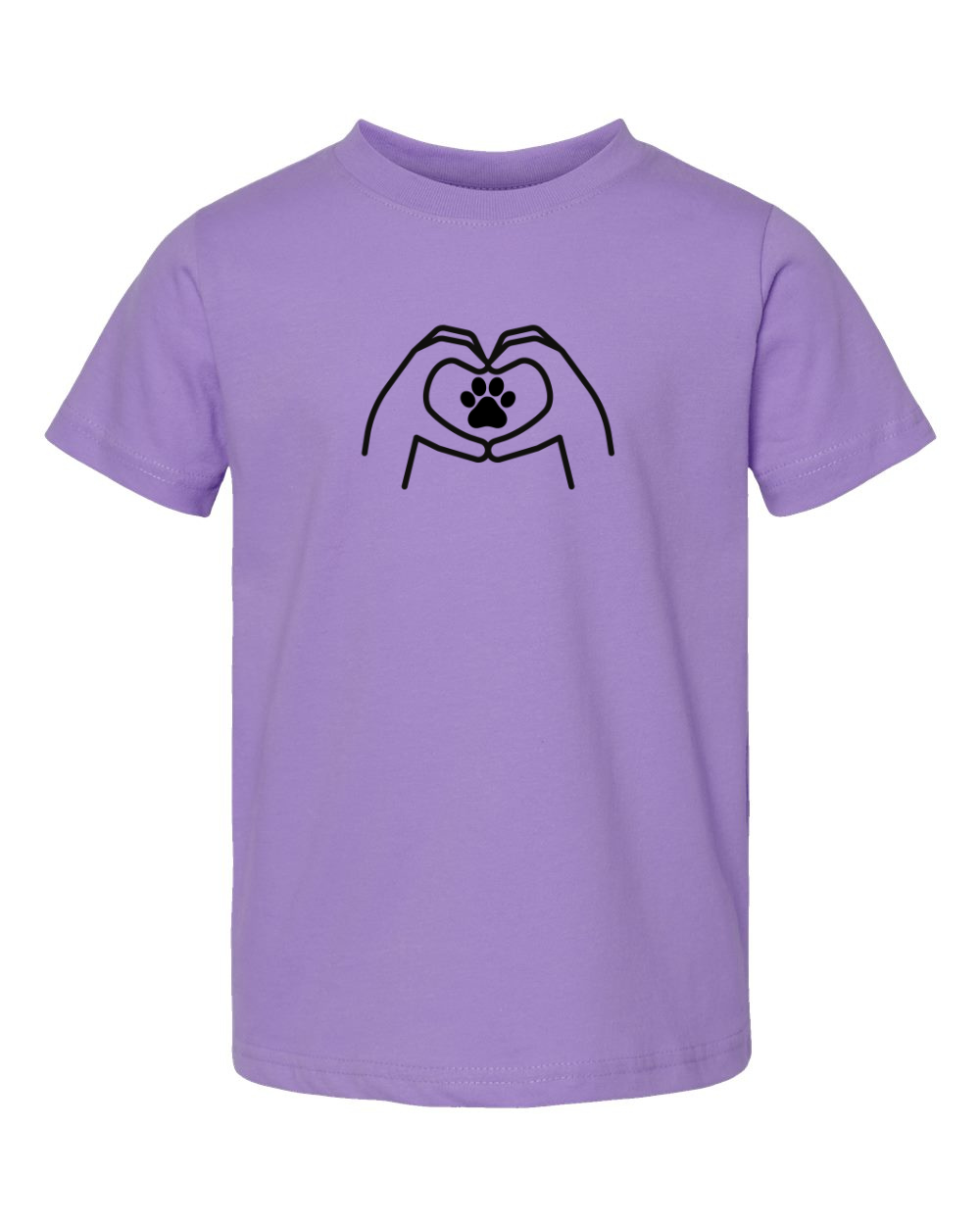 Toddler "Hand Heart" Short Sleeve