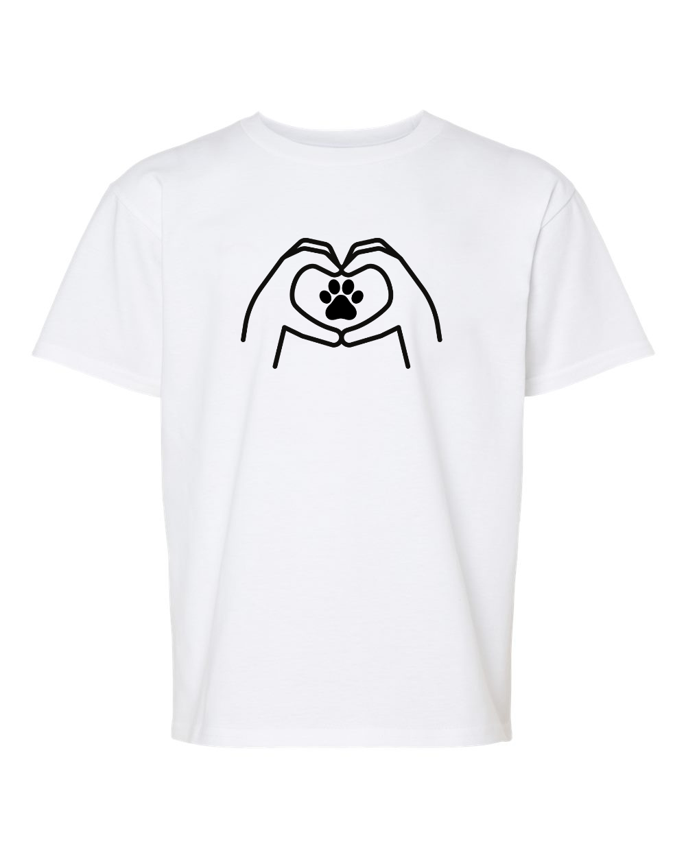 Youth "Hand Heart" Short Sleeve