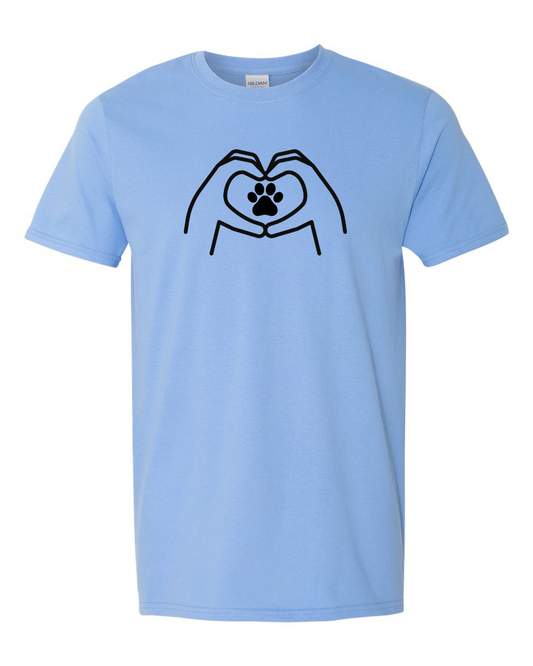 "Hand Heart" Short Sleeve