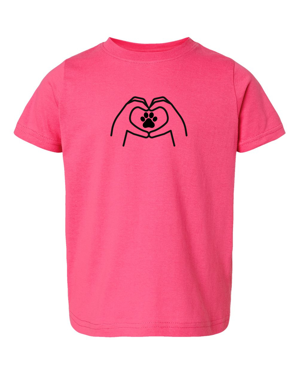 Toddler "Hand Heart" Short Sleeve