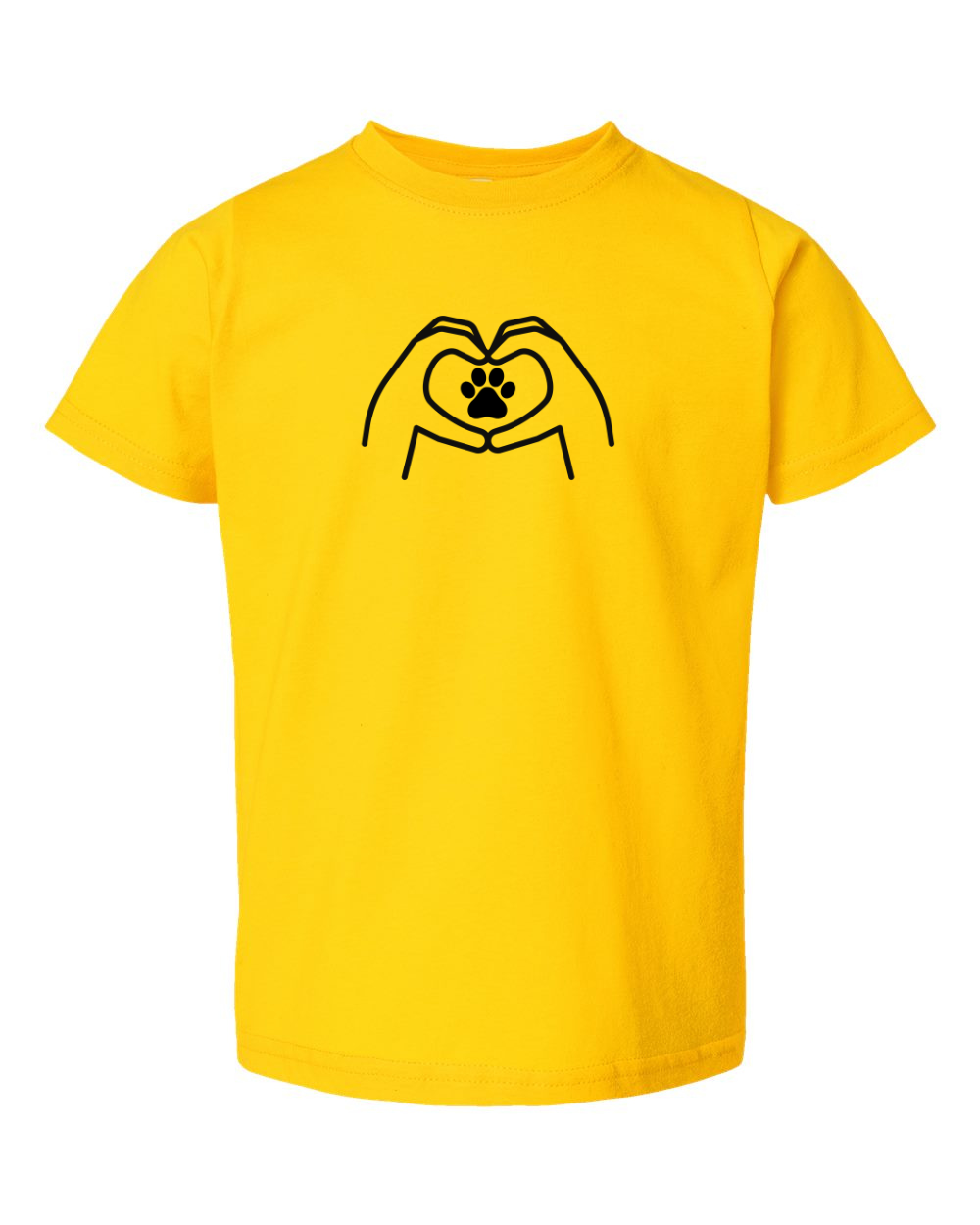 Toddler "Hand Heart" Short Sleeve