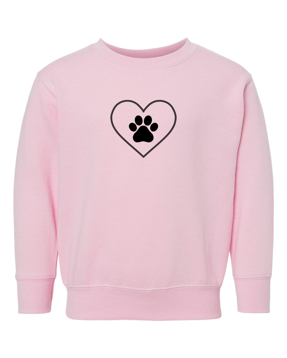 Toddler "Love Paw" Crewneck Sweatshirt