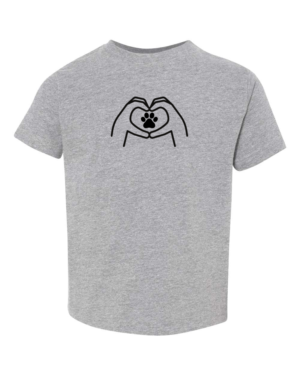 Toddler "Hand Heart" Short Sleeve