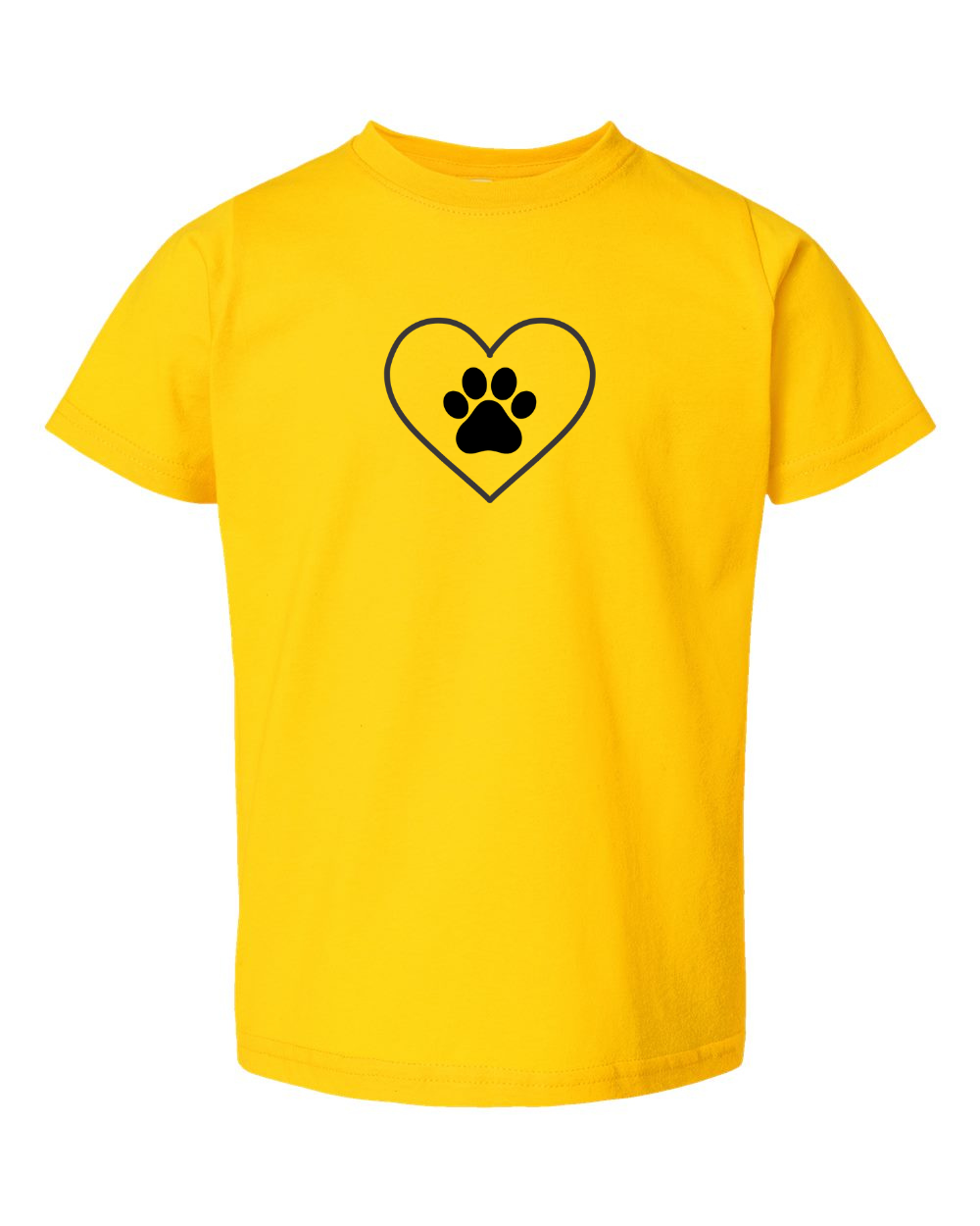 Toddler "Love Paw" Short Sleeve