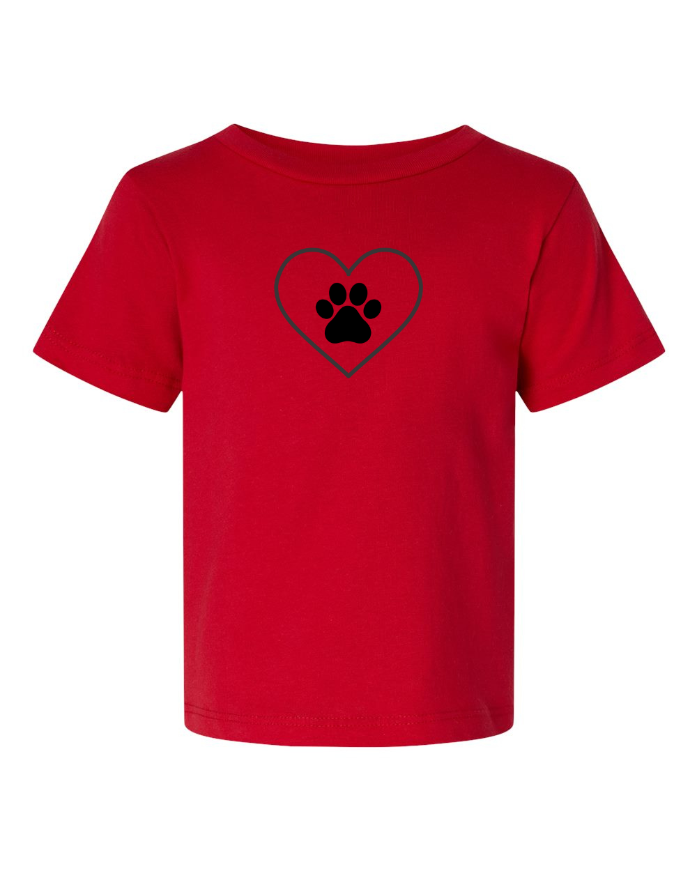 Infant "Love Paw" Short Sleeve