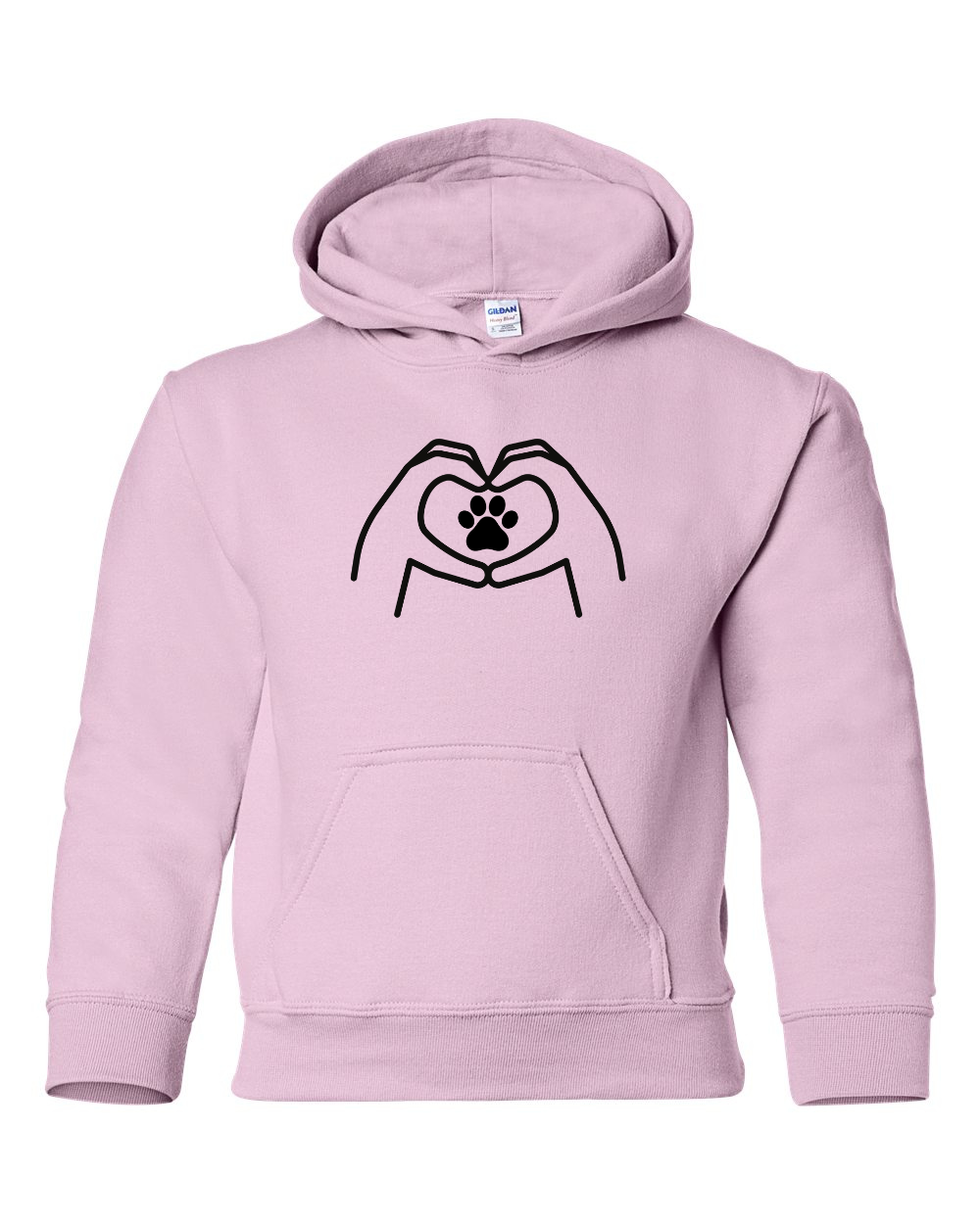 Youth "Hand Heart" Hoodie