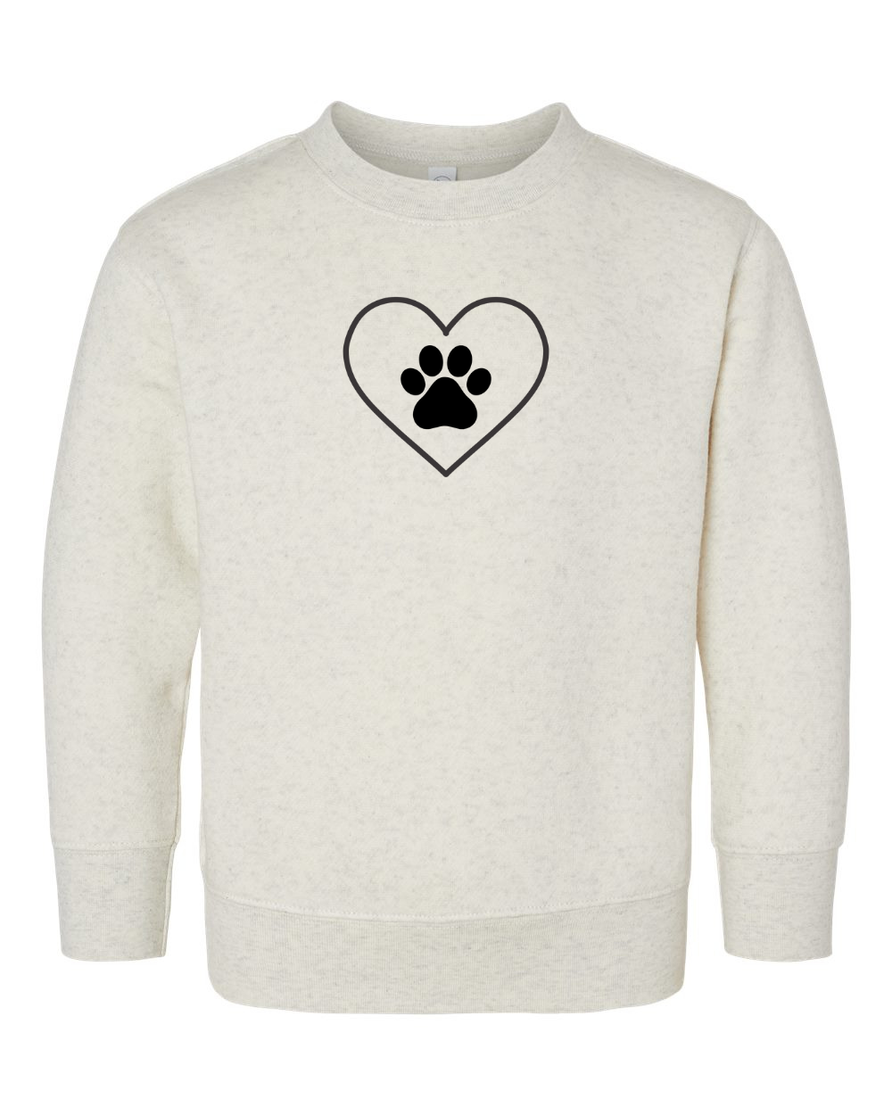 Toddler "Love Paw" Crewneck Sweatshirt