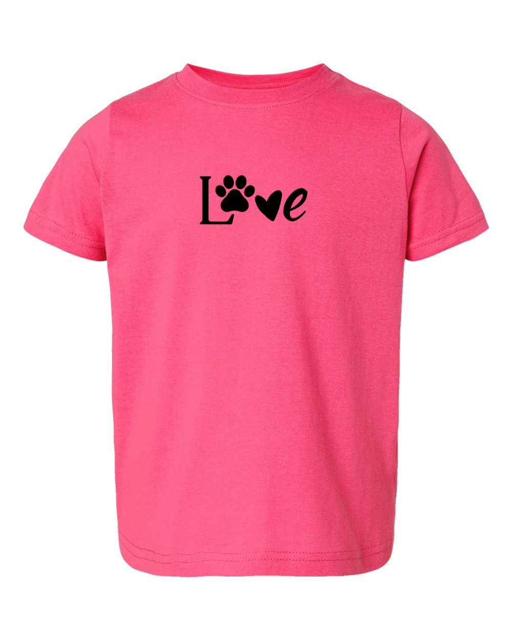 Toddler "Love" Short Sleeve