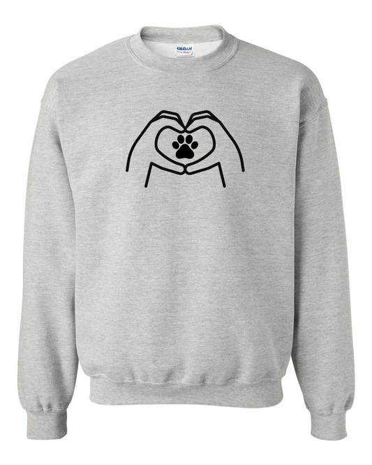 "Hand Heart" Crewneck Sweatshirt