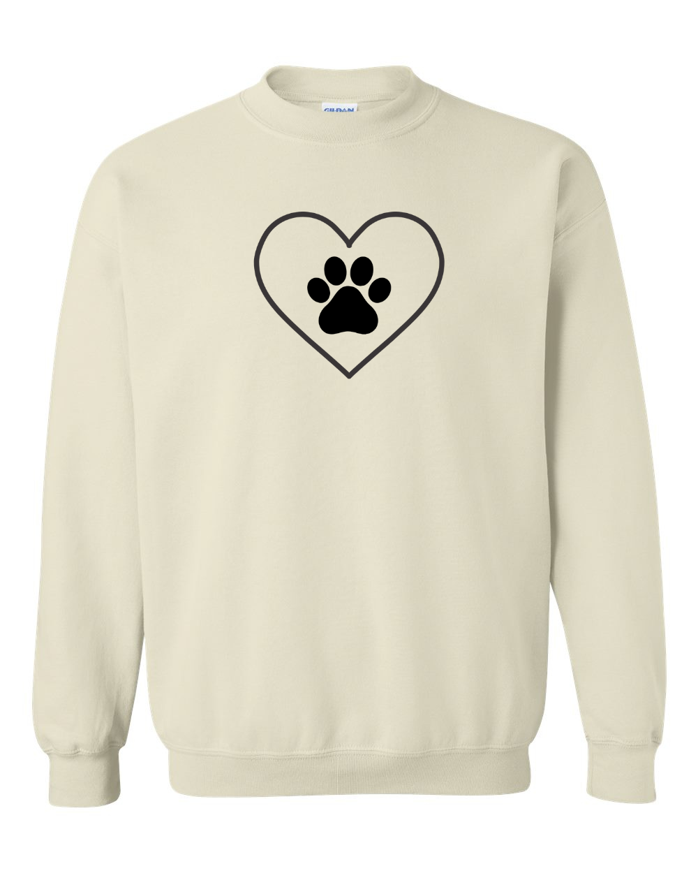 "Love Paw" Crewneck Sweatshirt