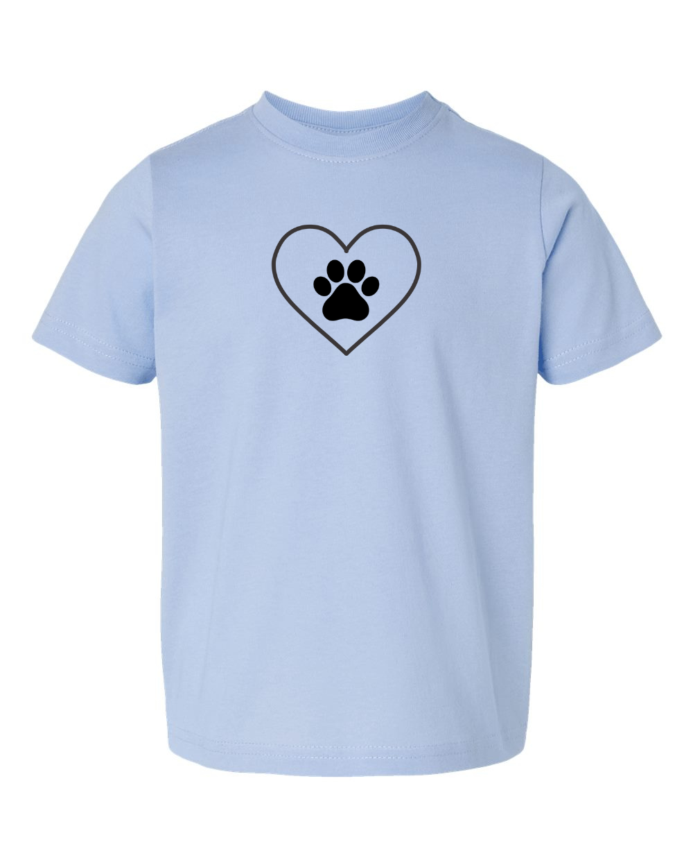 Toddler "Love Paw" Short Sleeve