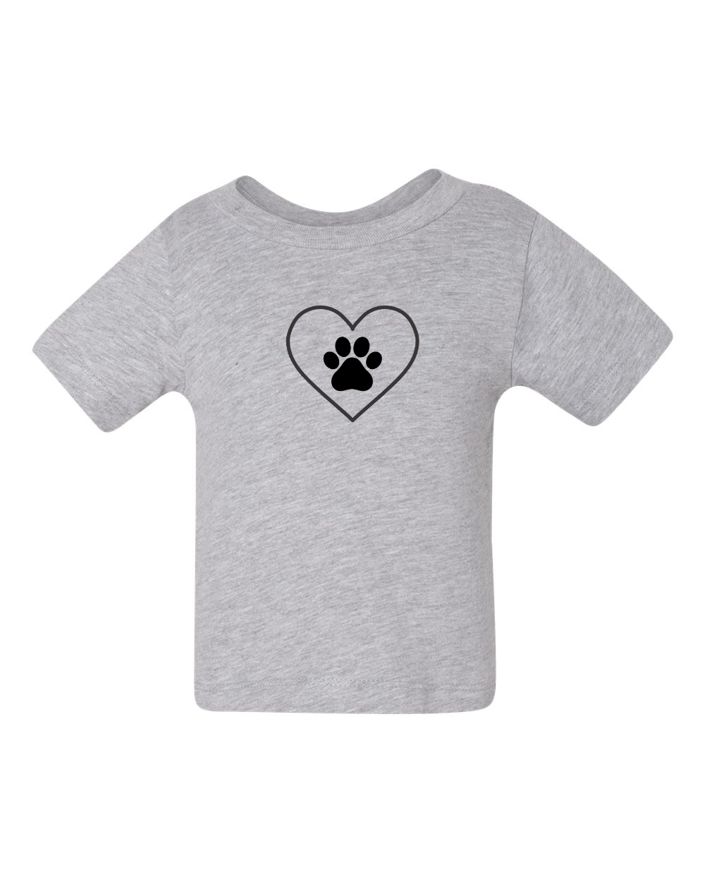 Infant "Love Paw" Short Sleeve