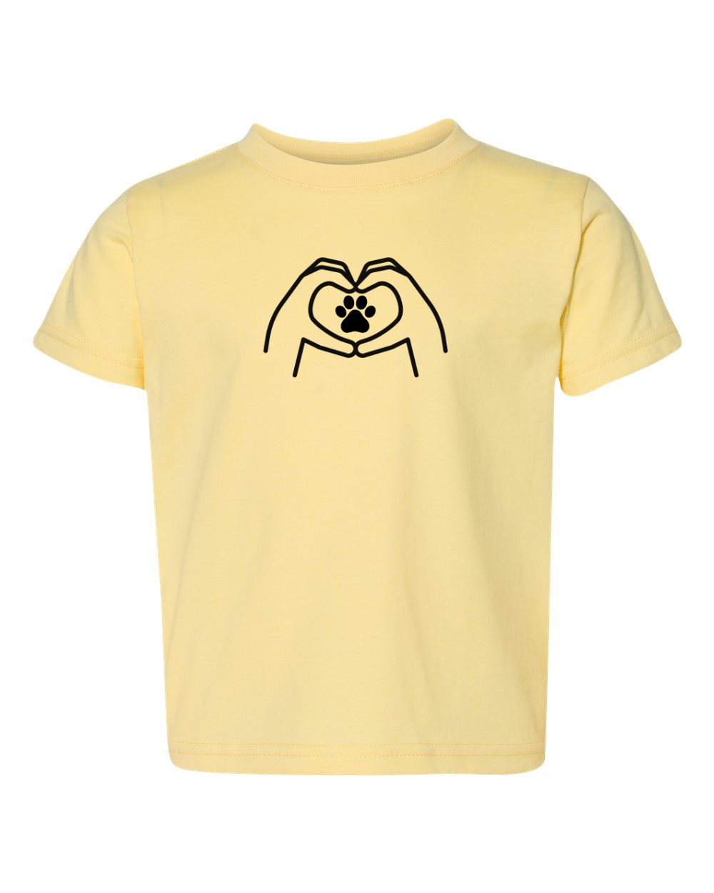 Toddler "Hand Heart" Short Sleeve