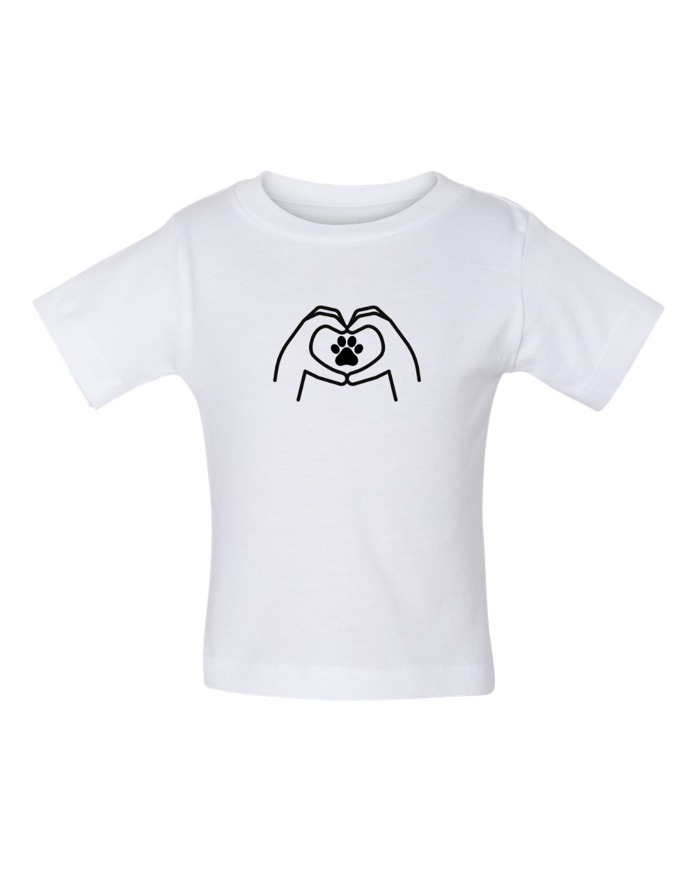 Infant "Hand Heart" Short Sleeve